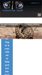 Mobile Screenshot of fondationsegre.org